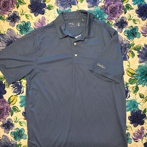 Walter Hagen Blue Polo Shirt Classic Design